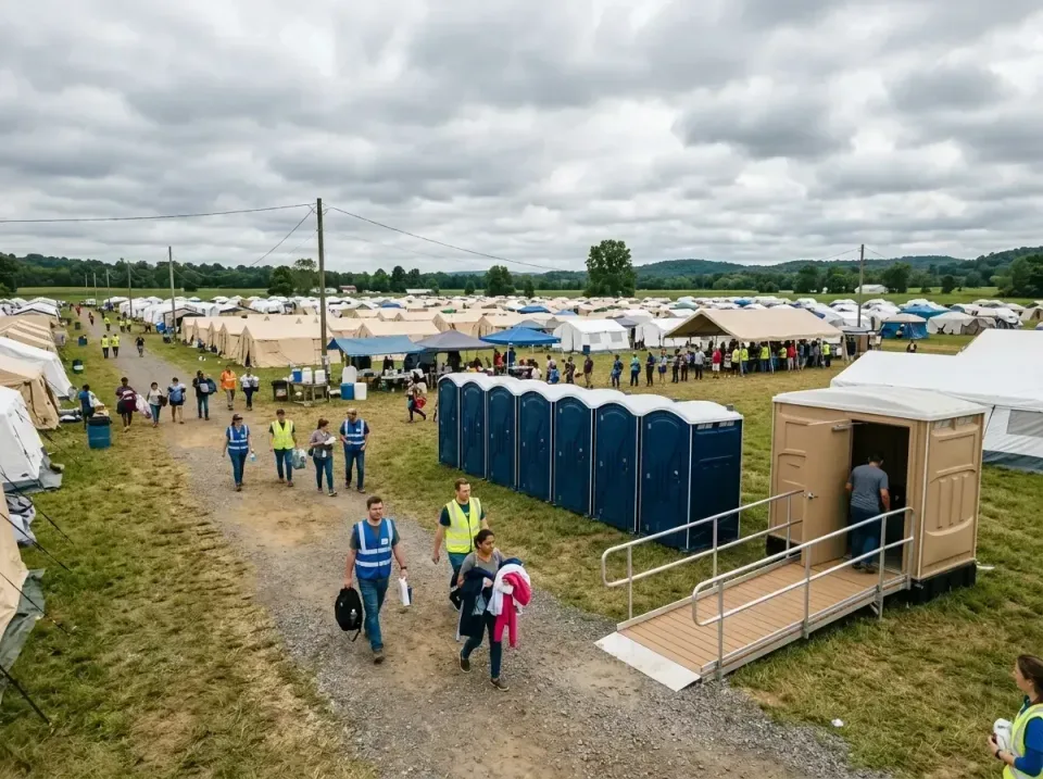 disaster-relief-camp-restrooms-010 — frequently asked questions, Dumpster & Portable Bathrooms Rental in Zion, PA